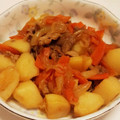 taberungo's cooksnap of when they made 豚肉と新じゃがのしょうゆ炒め.