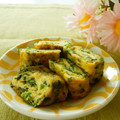 ちょこ０１７'s cooksnap of when they made フライパンで☆ほうれん草の厚焼き卵.