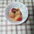 アタックひめちゃん's cooksnap of when they made ❁イチゴにきなこ黒蜜かけちゃった❁.