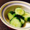 大満足's cooksnap of when they made 乱切り胡瓜の胡麻油和え.