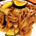 祐介嫁's cooksnap of when they made 簡単☆豚肉とズッキーニの照り焼き.