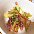 なっちゃんちの食卓's cooksnap of when they made ✿みょうがの胡麻味噌ぽん酢和え✿.
