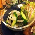食いしんBoyママ☆'s cooksnap of when they made 新玉ねぎとわかめのサラダ.
