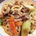 たあくき's cooksnap of when they made れんこん豚ねぎ味噌炒め.