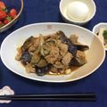 ちはてぃ's cooksnap of when they made なす・新玉ねぎ・セロリ・ひき肉の甘辛炒め.