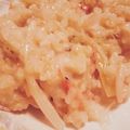 P_heaven's cooksnap of when they made 長ネギと桜えびの玄米リゾット.