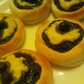はすぃまん's cooksnap of when they made *ブルーベリーカスタードパン*.