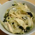 かい@go's cooksnap of when they made ささみとわかめの玉ねぎサラダ.