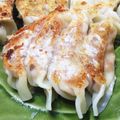 うまくできるか's cooksnap of when they made 納豆チーズ餃子とトマトアボカド餃子.