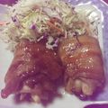 genico's cooksnap of when they made 舞茸豚肉巻きの照り焼き.