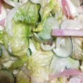 shibaゆー's cooksnap of when they made 春キャベツ&新玉ねぎのサラダ.