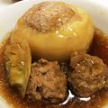 SAKUYA04's cooksnap of when they made 旨し！かぶの肉詰めあんかけ煮.