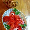 神風＊'s cooksnap of when they made 母の日♪お花トマトサラダ玉ねぎドレ.