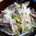 jumplus's cooksnap of when they made テケトー料理30★簡単！豚肉のネギ塩丼.