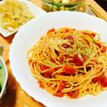 ＲＫまま's cooksnap of when they made トマト缶であっという間にトマトパスタ.