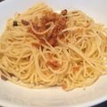didiko's cooksnap of when they made からすみのペペロンチーノ.