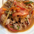 クック5IZBMX☆'s cooksnap of when they made 豚肉とトマトのオイスターソース炒め.