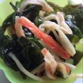 BYU's cooksnap of when they made 食べやすい！カニカマときゅうりの酢の物.