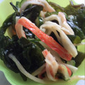 BYU's cooksnap of when they made 食べやすい！カニカマときゅうりの酢の物.