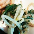 rara1113's cooksnap of when they made 春菊ともやしのナムル風.