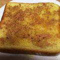 りょうくんのほっぺ's cooksnap of when they made ハニーオリーブシナモントースト♡.