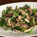 tammy0318's cooksnap of when they made アスパラ、ベーコンときのこのバタポン炒め.