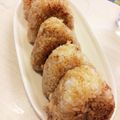 クックDBIF69☆'s cooksnap of when they made 冷ご飯をフライパンでもち米風焼おにぎり*.