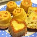 はらぺこ☆ゆっき's cooksnap of when they made 母の日に☆バラの形のケークサレ.