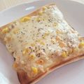 sweet_rose's cooksnap of when they made 簡単☆ツナコーンのとろーりチーズパン.