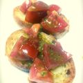 marr_cham's cooksnap of when they made 簡単ブルスケッタ☆レシピ.