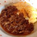 うさきょん９'s cooksnap of when they made 簡単！デミグラスソースのオムライス.
