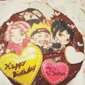 麻耶ママ's cooksnap of when they made NARUTOのチョコケーキ★.