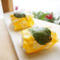 あっぷるカモミール's cooksnap of when they made 大葉をぺたっ。簡単 卵おにぎり！.