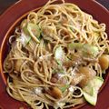 くりーむ鯛焼き♪'s cooksnap of when they made 一人ランチに！とろ～りカレースパゲティー.