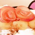 色は匂へど's cooksnap of when they made リンゴコンポート薔薇.