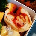 nomi193's cooksnap of when they made 作置き！くるくる〜２種の一口チーズロール.