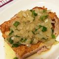 れび夫人's cooksnap of when they made 新たまソースのぱりぱりチキン.