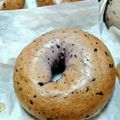 なしごん's cooksnap of when they made 簡単♪ブルーベリーベーグル.