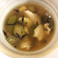 食べたい食いしんぼう's cooksnap of when they made 豆腐とひじきとオクラの美肌スープ.