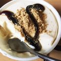 ぽる＊'s cooksnap of when they made 濃厚♡バニラアイスの黒蜜きな粉がけ.