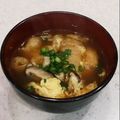 ☆いちごキティ☆'s cooksnap of when they made 夜中のスープ☆卵・ネギ・椎茸☆優しい味.