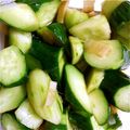 新米ママのクミッキー's cooksnap of when they made ごま油とショウガでウマきゅうり.