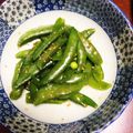 ちゃぎー's cooksnap of when they made スナップエンドウの胡麻和え.