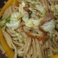 CoffeeCoco's cooksnap of when they made 焼きうどん♡オイカレー風味.