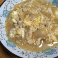 haruhinato's cooksnap of when they made 簡単！　鶏ひき肉　玉ねぎ　卵の　和風煮♪.