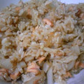 masahi0702's cooksnap of when they made 鮭と玉葱とえのきだけの炒飯.