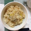 poccoko's cooksnap of when they made じゃことホタテ缶の炊き込みご飯☆.