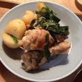 さとちゃんちゃん's cooksnap of when they made 鶏肉とじゃが芋のハチミツ味噌煮.