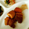居眠り姫愛's cooksnap of when they made 新じゃがと豚の角煮　菜の花添え.