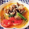 けいこSu's cooksnap of when they made 小松菜とトマトの炒め物♪.